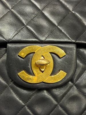 1994-1995 Chanel classic single flap maxi Jumbo bag