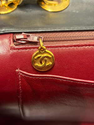 1994-1995 Chanel classic single flap maxi Jumbo bag