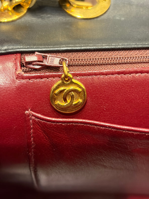 1994-1995 Chanel classic single flap maxi Jumbo bag