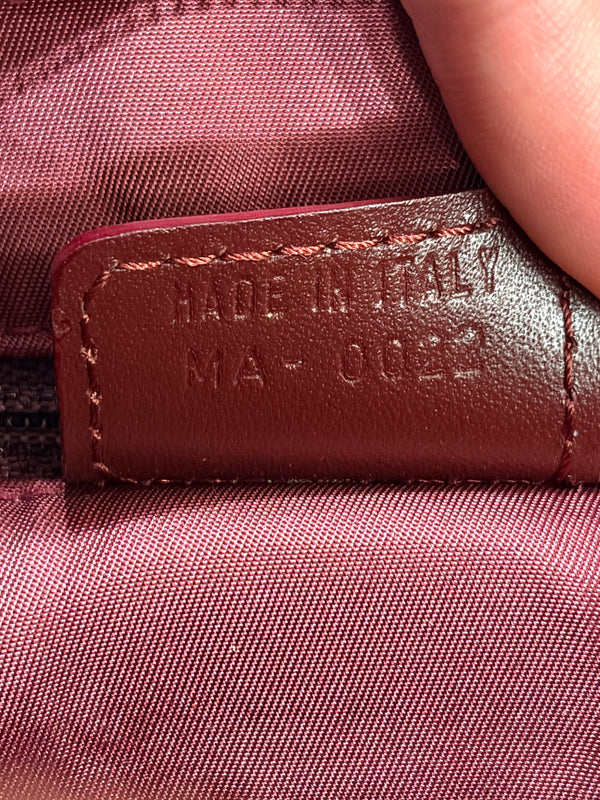 2003 Christian Dior Oblique monogram bowling bag