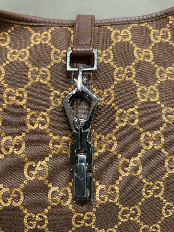 2000s Gucci GG monogram Jackie bag