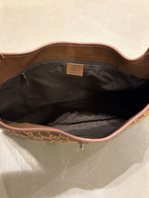 2000s Gucci GG monogram Jackie bag