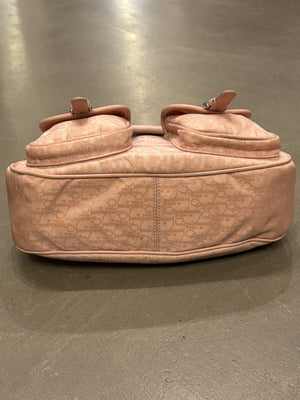 2000s Christian Dior by John Galliano Oblique Monogram shoulder bag