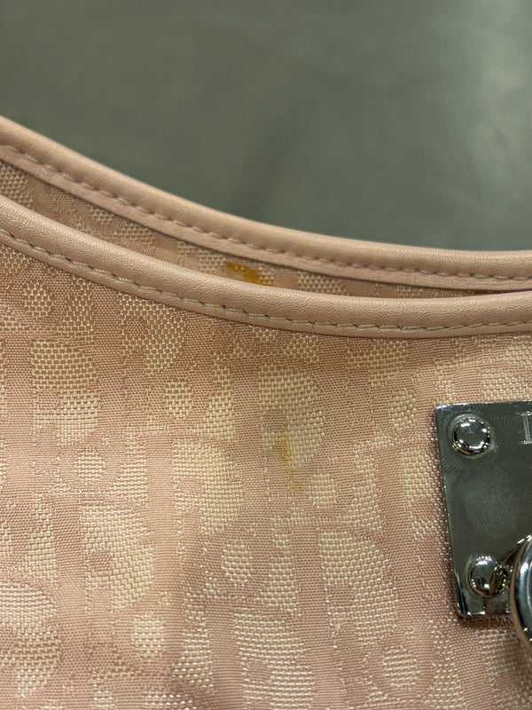 2000s Christian Dior by John Galliano Oblique Monogram shoulder bag