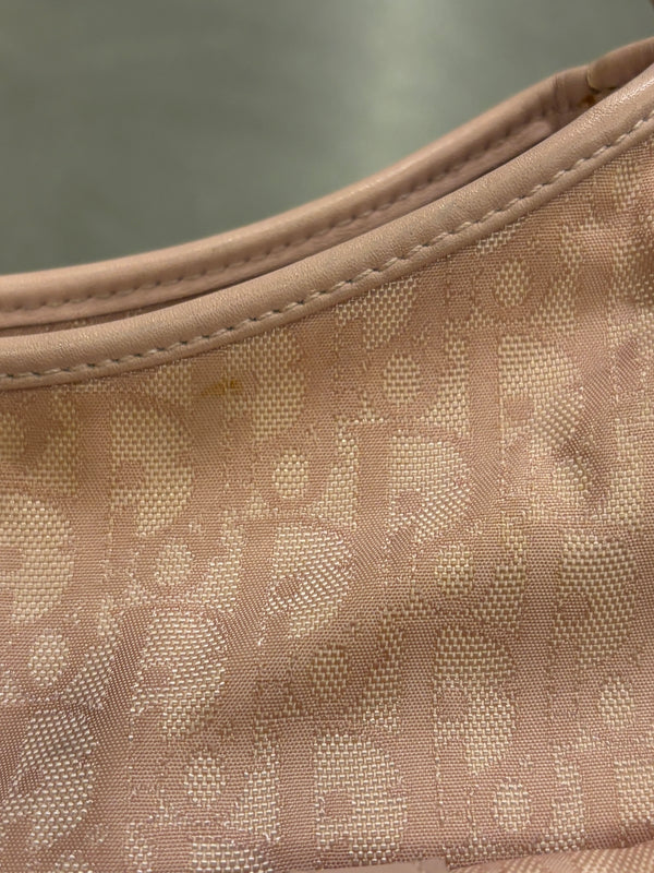 2000s Christian Dior by John Galliano Oblique Monogram shoulder bag
