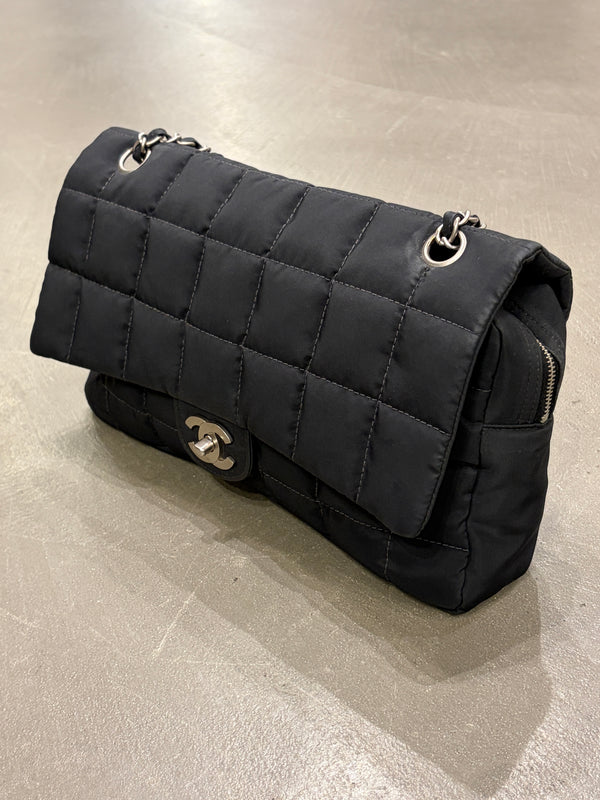 2002-2003 Chanel nylon Chocolate Bar bag