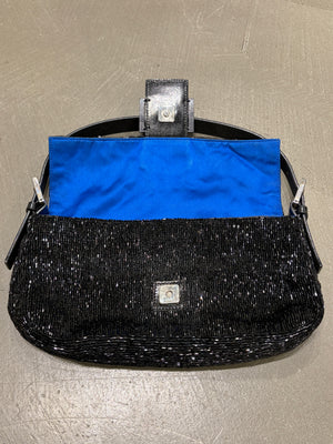 F/W 2000 Fendi limited edition embossed hand-beaded Baguette bag