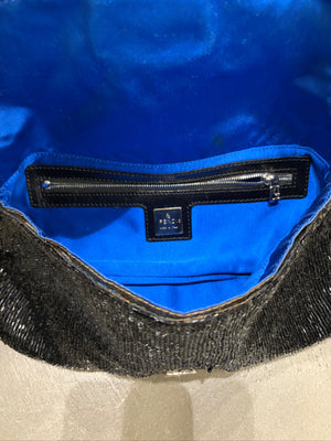 F/W 2000 Fendi limited edition embossed hand-beaded Baguette bag