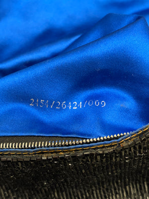F/W 2000 Fendi limited edition embossed hand-beaded Baguette bag