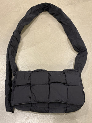 2010s Bottega Veneta padded nylon Cassette bag