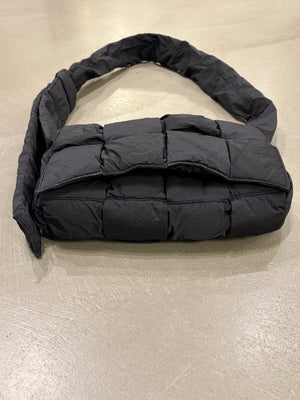 2010s Bottega Veneta padded nylon Cassette bag