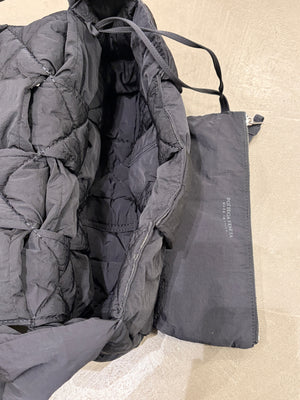 2010s Bottega Veneta padded nylon Cassette bag