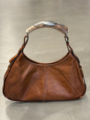 2002 Yves Saint Laurent Mombasa leather bag