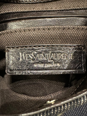 2002 Yves Saint Laurent by Tom Ford Mombasa denim bag