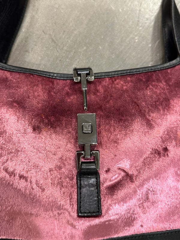 F/W1999 Gucci by Tom Ford velvet Jackie bag