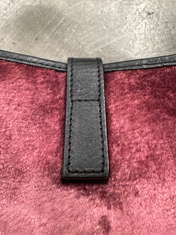 F/W1999 Gucci by Tom Ford velvet Jackie bag