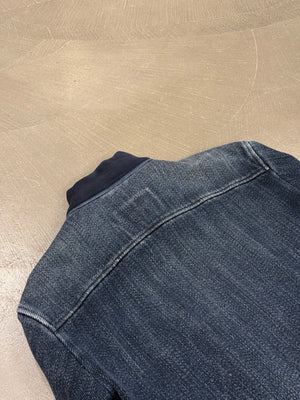 2000s Marithe Francois Girbaud denim bomber jacket