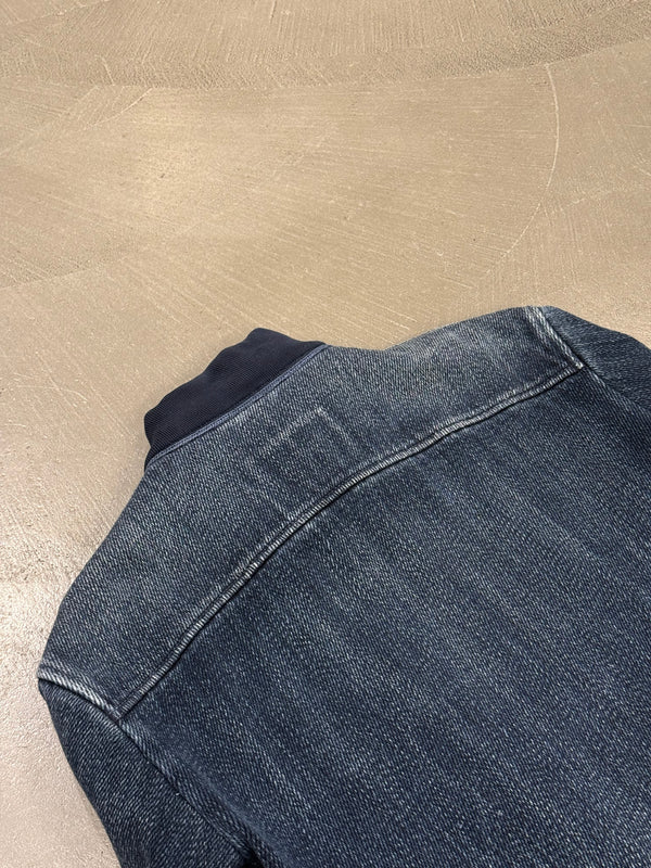 2000s Marithe Francois Girbaud denim bomber jacket