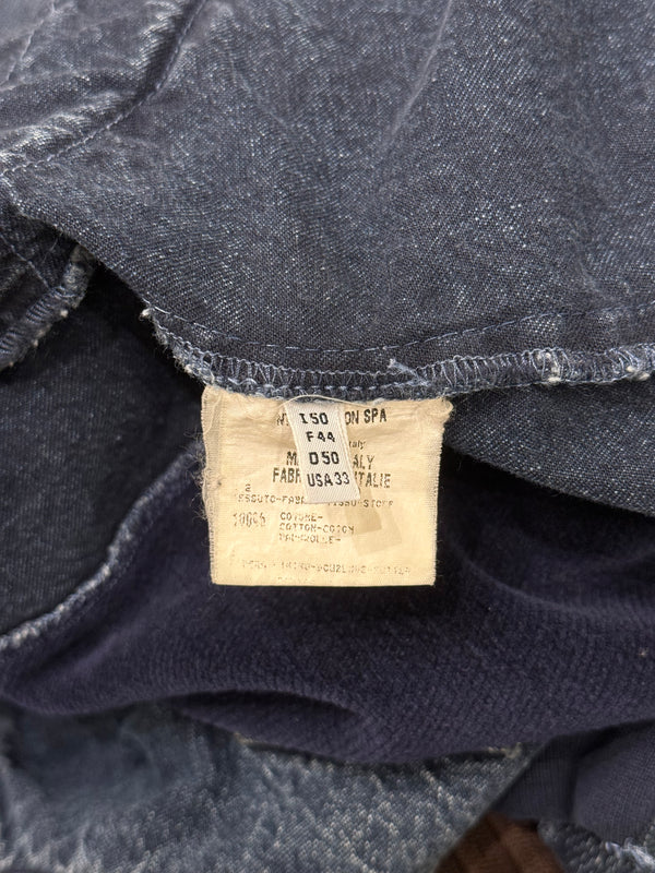 2000s Marithe Francois Girbaud denim bomber jacket