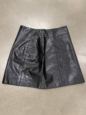 2000s Roberto Cavalli leather skirt
