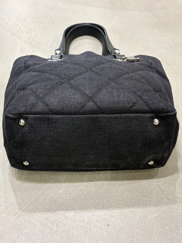 2008 Chanel by Karl Lagerfeld coated canvas Paris-Biarritz tote bag