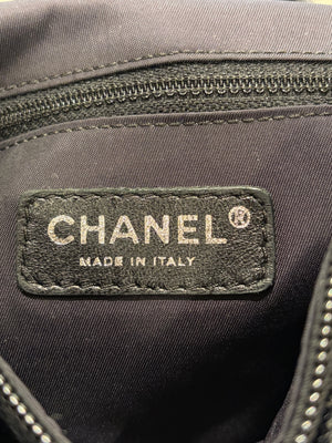 2008 Chanel by Karl Lagerfeld coated canvas Paris-Biarritz tote bag