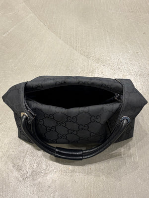 1990s Gucci GG nylon shoulder bag