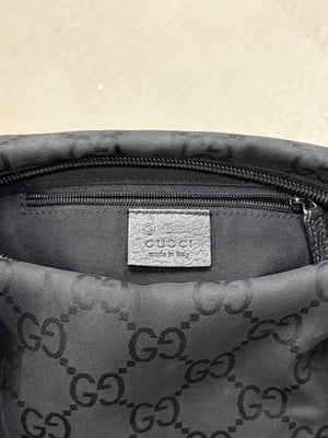 1990s Gucci GG nylon shoulder bag
