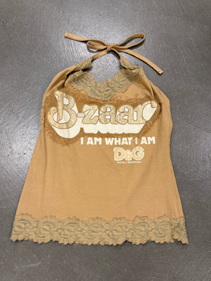 2000s Dolce & Gabbana “B-zaar” graphic tank top
