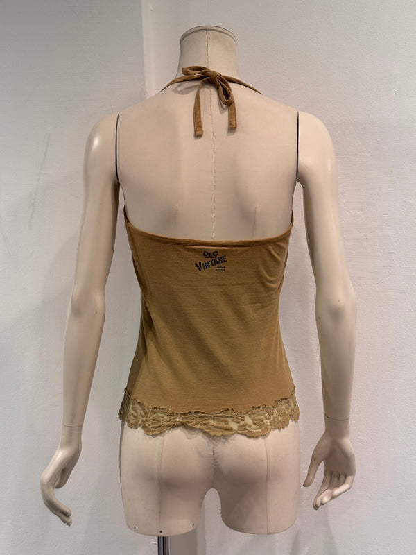 2000s Dolce & Gabbana “B-zaar” graphic tank top