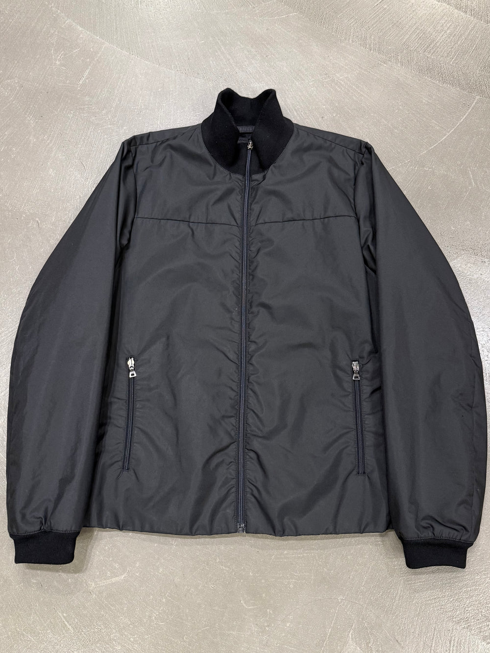 2007 Prada zip-up nylon jacket