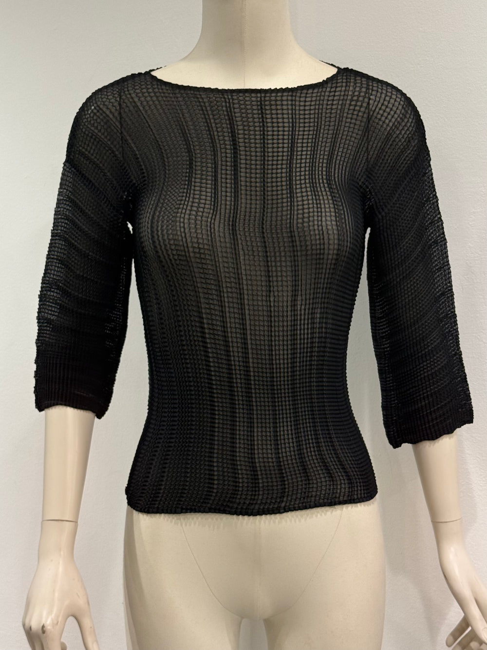 2000s Emporio Armani pleated top