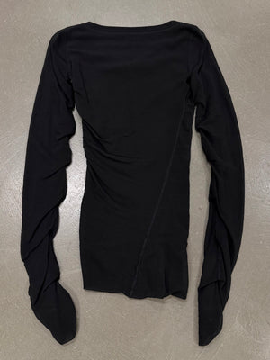 2000s Dolce & Gabbana long sleeve top with hooks