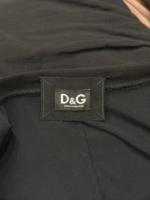 2000s Dolce & Gabbana long sleeve top with hooks