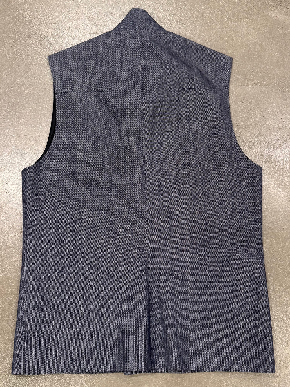 2000s Dior by KVA cotton zip-up vest