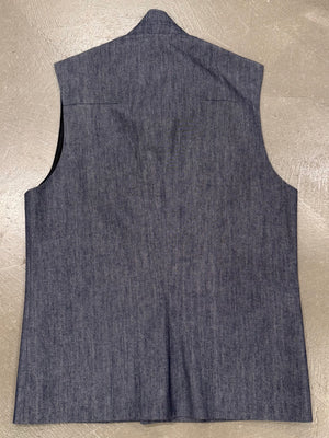 2000s Dior by KVA cotton zip-up vest