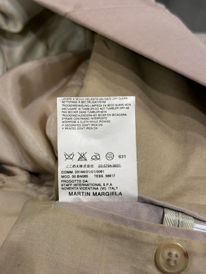 S/S2008 Maison Margiela embedded details documented Blazer