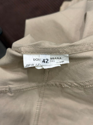 2005 Dolce & Gabbana python details safari jacket