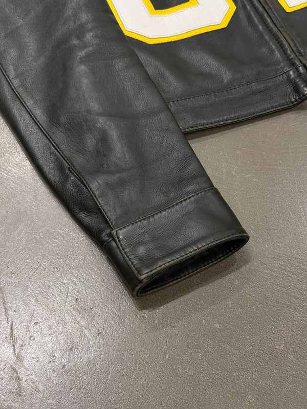 S/S2002 Dolce & Gabbana runway biker leather jacket
