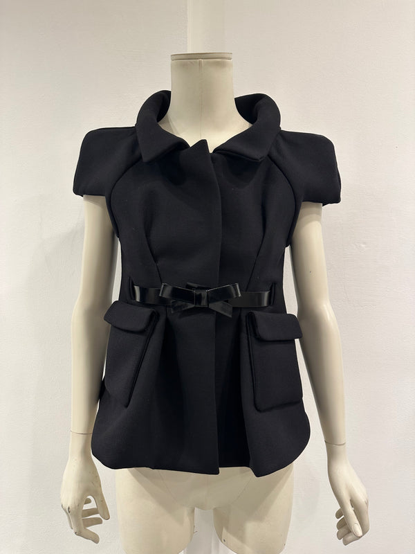 A/W2006 Balenciaga by Nicolas Ghesquiere runway structured vest