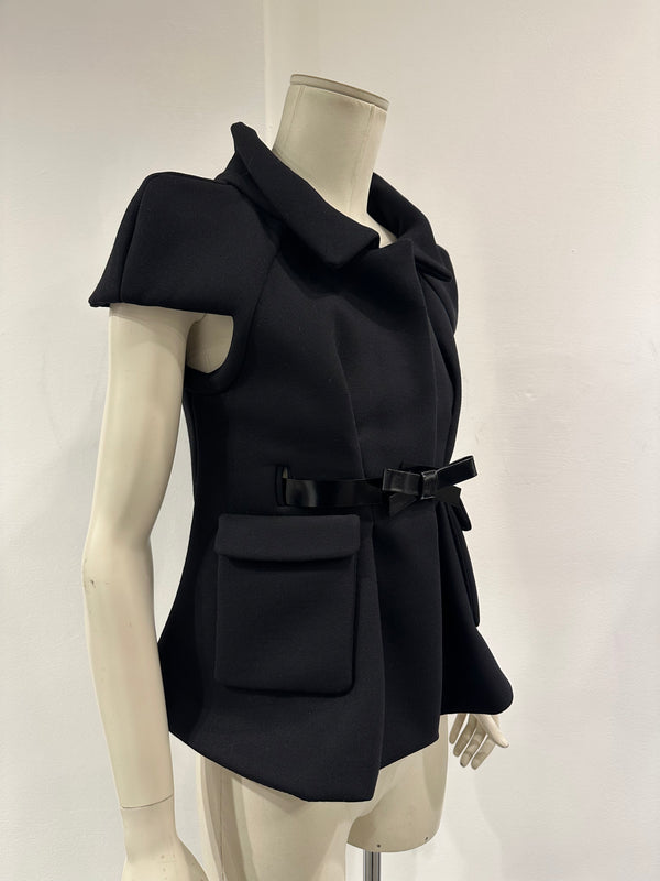 A/W2006 Balenciaga by Nicolas Ghesquiere runway structured vest