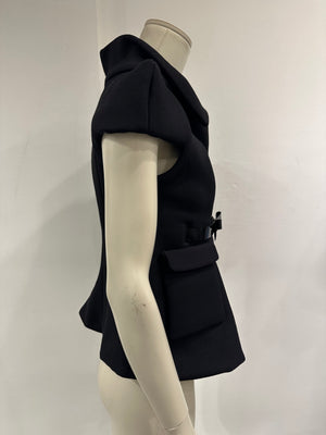 A/W2006 Balenciaga by Nicolas Ghesquiere runway structured vest