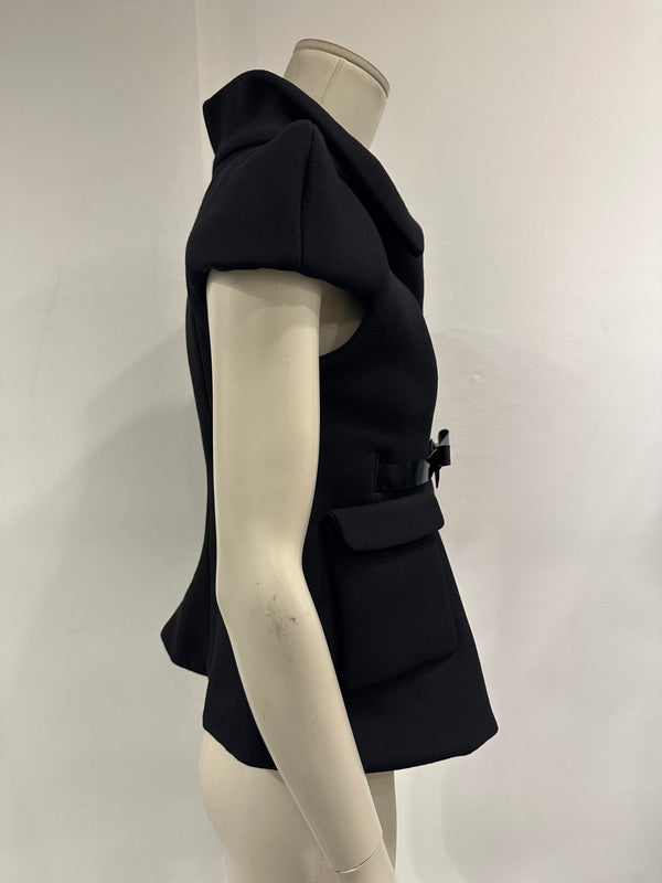 A/W2006 Balenciaga by Nicolas Ghesquiere runway structured vest