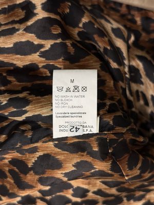 Dolce & Gabbana suede details denim jacket