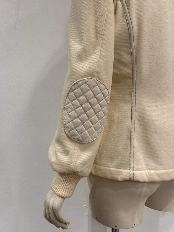 F/W 2007 Alexander McQueen patent leather panel jacket