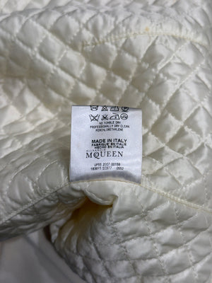 F/W 2007 Alexander McQueen patent leather panel jacket