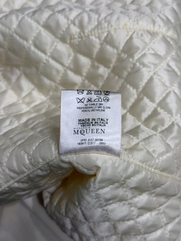 F/W 2007 Alexander McQueen patent leather panel jacket