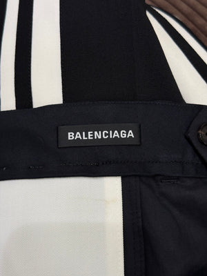2018 Balenciaga striped pants