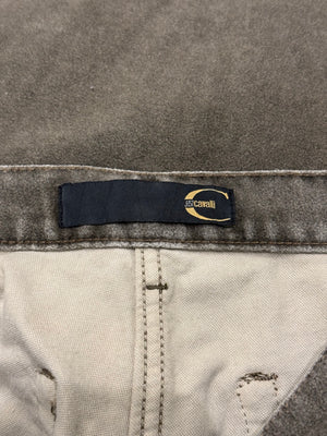 2000s Cavalli painted jeans