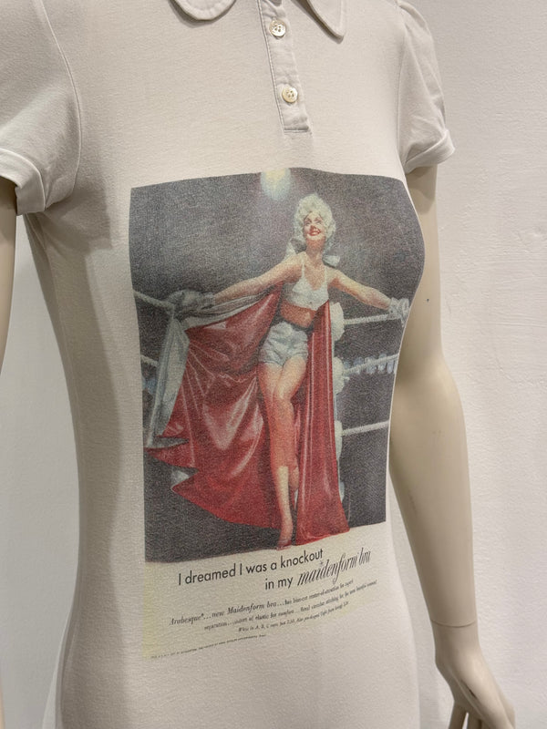 2000s Dolce & Gabbana graphic print top